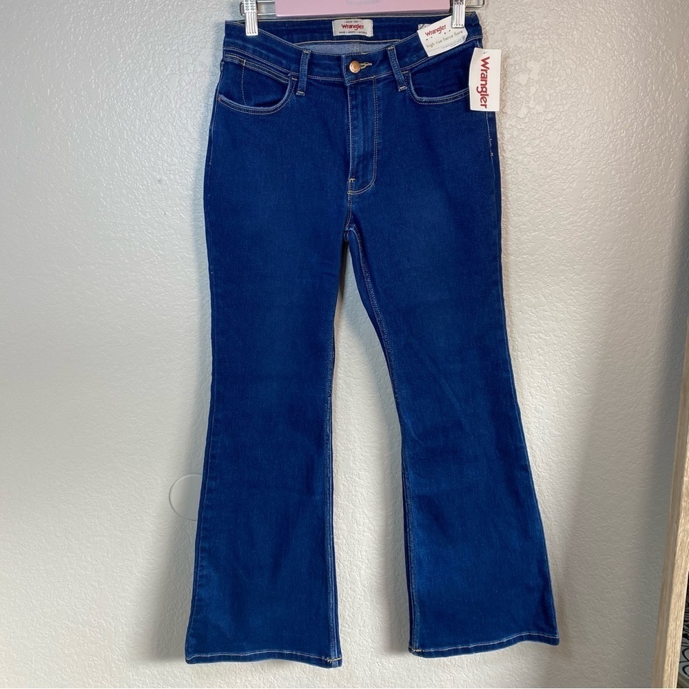 WOMEN'S WRANGLER high rise FIERCE FLARE JEAN